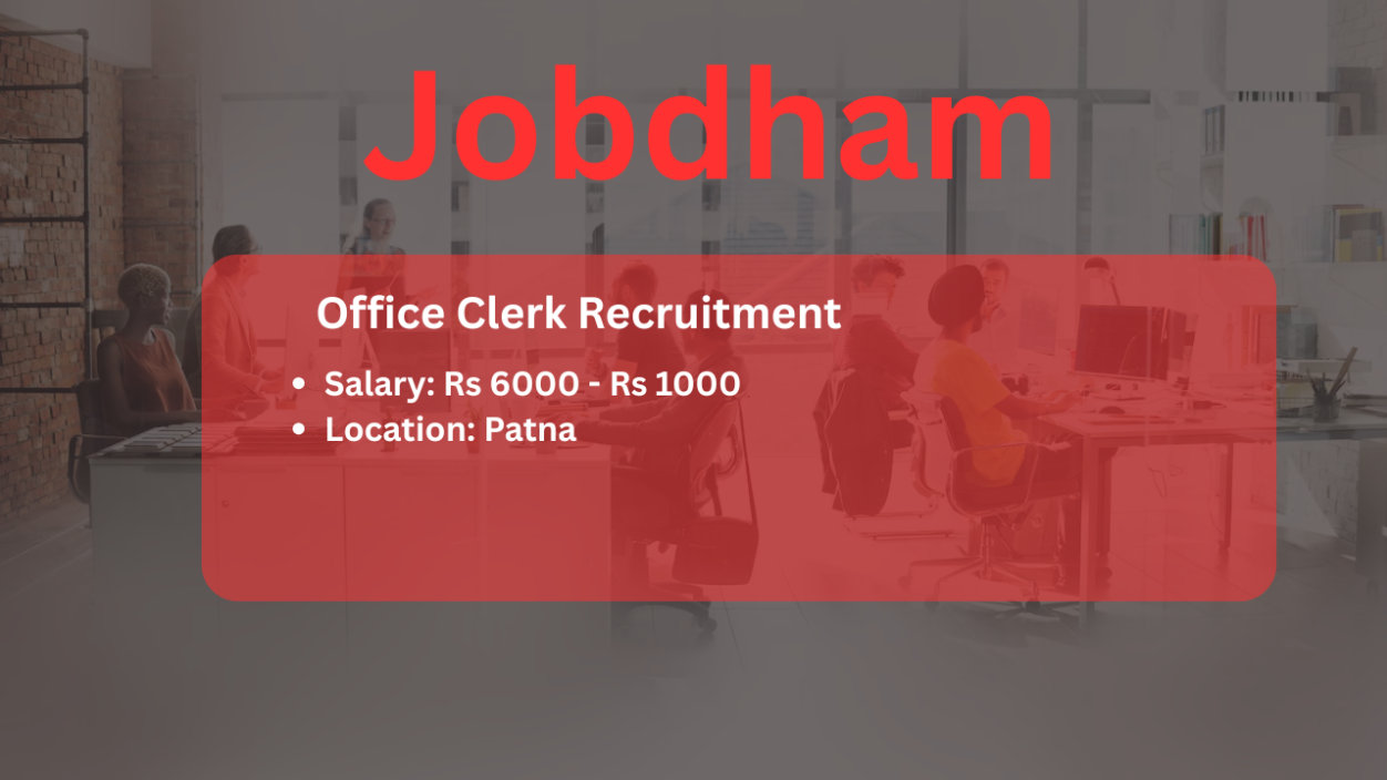 office job in patna